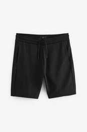 Sweatshorts Straight Fit Jersey-Shorts, Reiverschlusstasche (1-tlg)