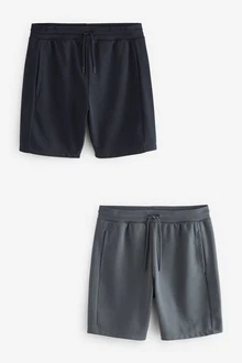 Next Sweatshorts Slim Fit Jersey-Shorts mit Reißverschlusstasche