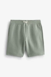 Next Sweatshorts Jersey-Shorts aus weichem Material Dunkelgrün/Khaki/Grün/Hellgrün