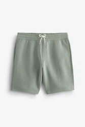 Next Sweatshorts Jersey-Shorts aus weichem Material Dunkelgrün/Khaki/Grün/Hellgrün