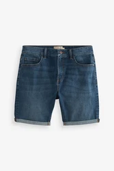 Next Jeansshorts Skinny Fit mit Stretch Blau/Hellblau