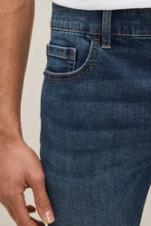 Next Jeansshorts Skinny Fit mit Stretch Blau/Hellblau