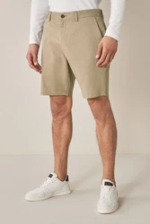 Next Chinoshorts Straight Fit 2er-Pack Khaki/Beige