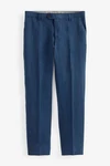 Next Anzughose Slim Fit Anzug Dunkelblau/Blau/Hellblau