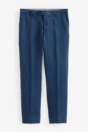 Anzughose Anzug aus Leinen, Slim Fit: Hose (1-tlg)
