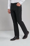 Next Regular Fit Hose im Jeans-Stil Dunkelgrau/Schwarz
