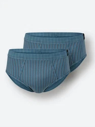 Witt Slip (3-St) Blau/Grau/Türkis