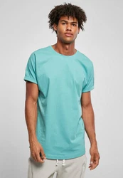 Urban Classics Herren Long Shaped Turnup Tee T Shirt 