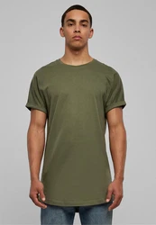 Urban Classics Herren Long Shaped Turnup Tee T Shirt 