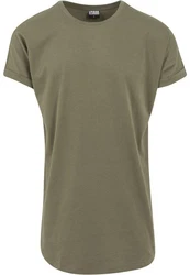 Urban Classics Herren Long Shaped Turnup Tee T Shirt 