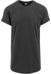 T-Shirt Herren Long Shaped Turnup Tee (1-tlg)