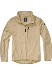 Sweater Herren Fleece Troyer (1-tlg)