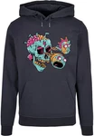 ABSOLUTE CULT Kapuzensweatshirt Rick And Morty Eyeball Skull Basic Hoody Grün/Blau/Beige/Dunkelgrau/Dunkelblau