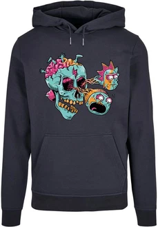 ABSOLUTE CULT Kapuzensweatshirt Rick And Morty Eyeball Skull Basic Hoody Grün/Blau/Beige/Dunkelgrau/Dunkelblau ABSOLUTE CULT Kapuzensweatshirt Rick And Morty Eyeball Skull Basic Hoody Grün/Blau/Beige/Dunkelgrau/Dunkelblau