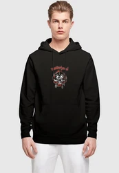 Merchcode Kapuzensweatshirt Herren Motorhead - Spade Warpig Basic Hoody Rot/Schwarz