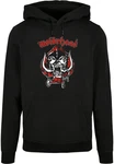 Merchcode Kapuzensweatshirt Herren Motorhead - Spade Warpig Basic Hoody Rot/Schwarz