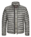 Milestone Lederjacke MSCavallino Dunkelgrau/Grau/Hellgrau/Dunkelgrün/Beige