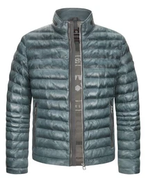 Lederjacke MSCavallino leichte Steppjacke aus feinem Lammleder
