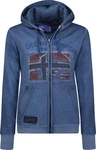 Geographical Norway Kapuzenpullover Gotz Men Blau/Dunkelblau/Grau