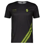 Scott Kurzarmshirt RC Run Tee Herren Gelb/Schwarz/Grün/Dunkelgrün