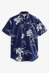 Next Kurzarmhemd Blau