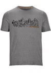 Killtec T-Shirt Lilleo MN TSHRT C Dunkelgrau/Hellgrau/Rot/Orange/Grau