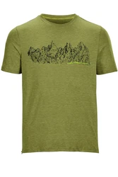Killtec T-Shirt Lilleo MN TSHRT C Dunkelgrün/Grün/Neonfarben