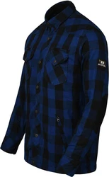 Bores Motorradjacke Blau/Hellblau/Dunkelblau