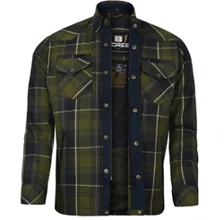 Bores Motorradjacke Grün/Dunkelgrün