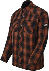 Bores Motorradjacke Orange/Braun/Rot