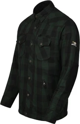 Bores Motorradjacke Dunkelgrün/Grün