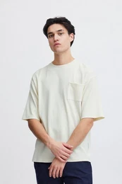 T-Shirt CFTue 0146 relaxed waffle tee sommerliches T-Shirt im weitem Schnitt