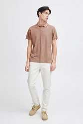 Casual Friday Poloshirt CFTristan Braun/Lila/Rot/Grau