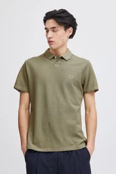 Casual Friday Poloshirt CFTristan Dunkelgrün/Grün/Khaki