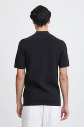 Casual Friday Poloshirt CFKarl knit polo with halfzip 
