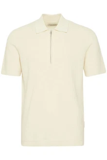 Casual Friday Poloshirt CFKarl knit polo with halfzip