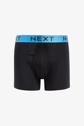Next A-Front Boxershorts (4-St) Rosa/Schwarz/Mischfarben