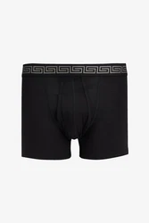 Next A-Front Boxershorts (4-St) Schwarz/Braun