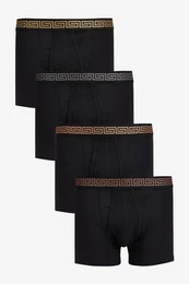 Bandeau-Bikini-Top A-Front Boxershorts, 4er-Pack (4-St)