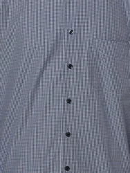 Andrew James Businesshemd Dunkelblau/Hellblau/Blau/Grau
