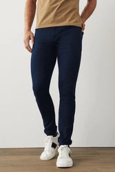 Next Essential Jeans Skinny Fit Dunkelblau/Blau