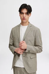 Casual Friday Anzug CFBille 0144 Blazer Khaki/Grau/Braun/Beige