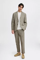 Casual Friday Anzug CFBille 0144 Blazer Khaki/Grau/Braun/Beige