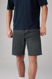 Jeansshorts Stckgefrbte Denimshorts (1-tlg)