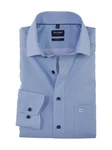 OLYMP Businesshemd Langarmhemd Dunkelblau/Blau/Hellblau/Grau