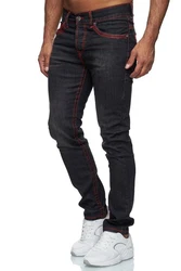 Baxboy Regular-fit Jeans Straight Fit Denim Rot/Orange