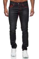 Baxboy Regular-fit Jeans Straight Fit Denim Rot/Orange