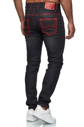 Baxboy Regular-fit Jeans Straight Fit Denim Rot/Orange