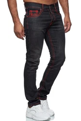 Baxboy Regular-fit Jeans Straight Fit Denim Rot/Orange