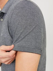 Jack & Jones Poloshirt JJEPAULOS POLO SS NOOS Anthrazit